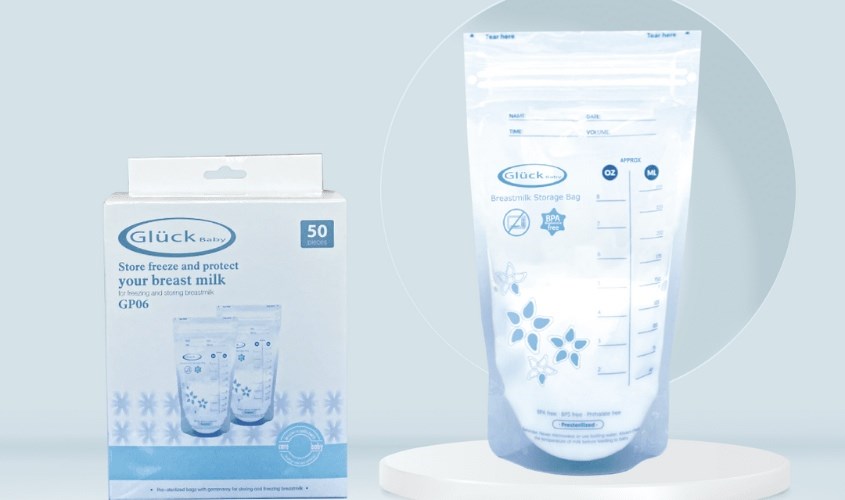 50 túi trữ sữa Gluck Baby GP06 250 ml