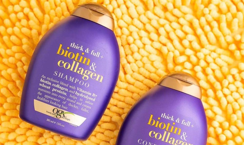 Dầu gội OGX Thick Full Biotin Collagen 385 ml
