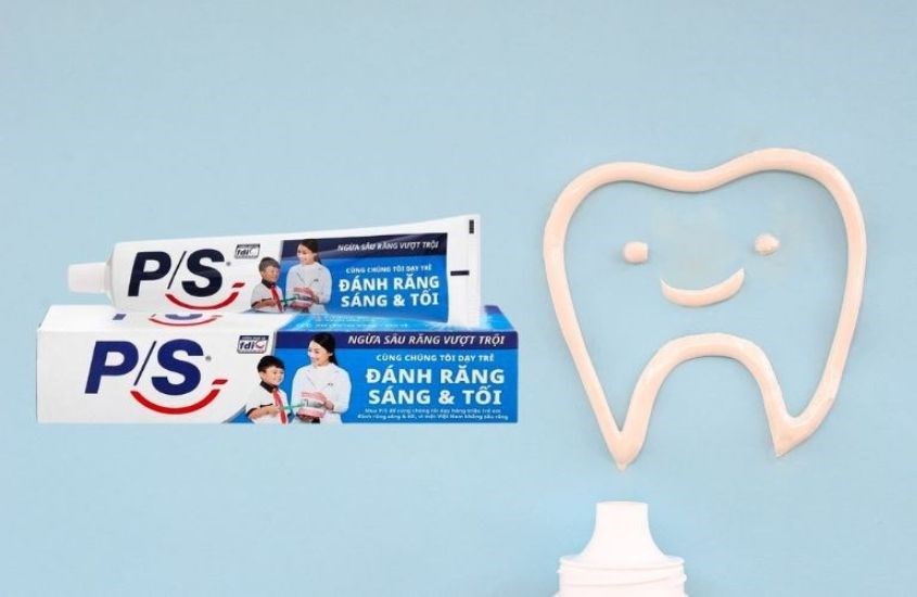 Kem đánh răng từ 6 tuổi P/S Ngừa Sâu Răng Vượt Trội hương thơm mát 240g