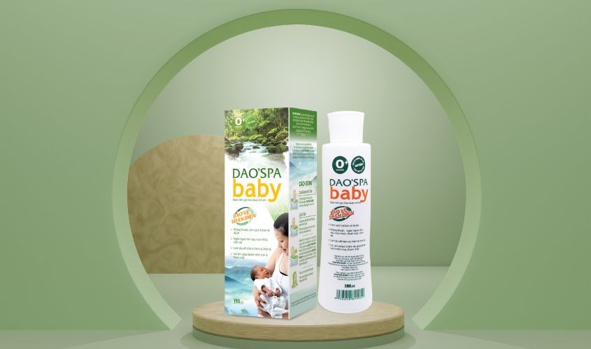 Nước tắm gội cho bé DK Pharma Dao