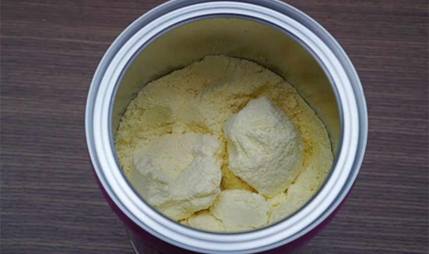 Sữa bột kém chất lượng