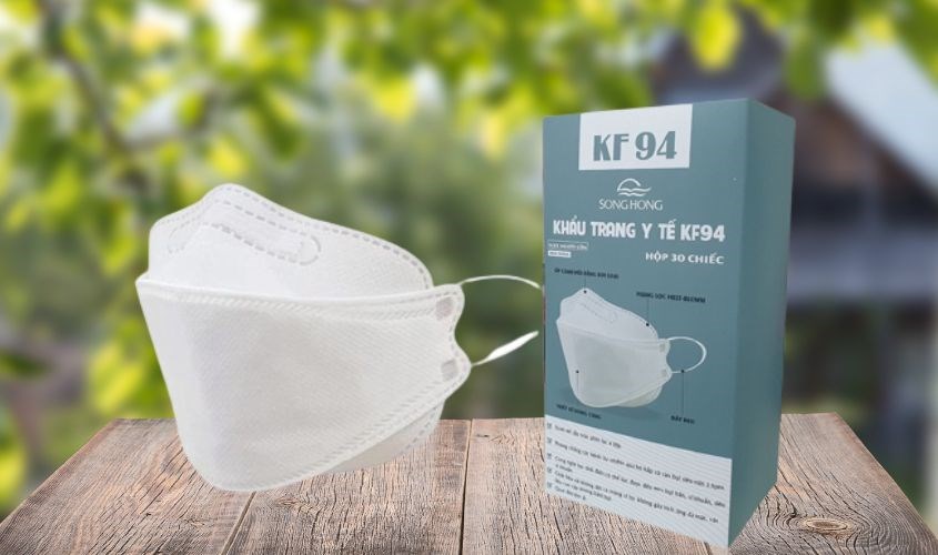 Khẩu trang KF94 Sông Hồng Khẩu trang KF94 Sông Hồng