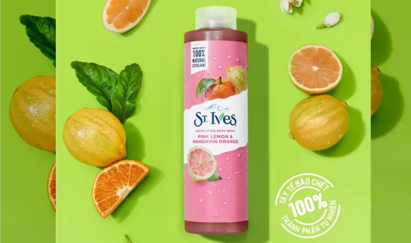 Sữa tắm St.Ives chanh và cam