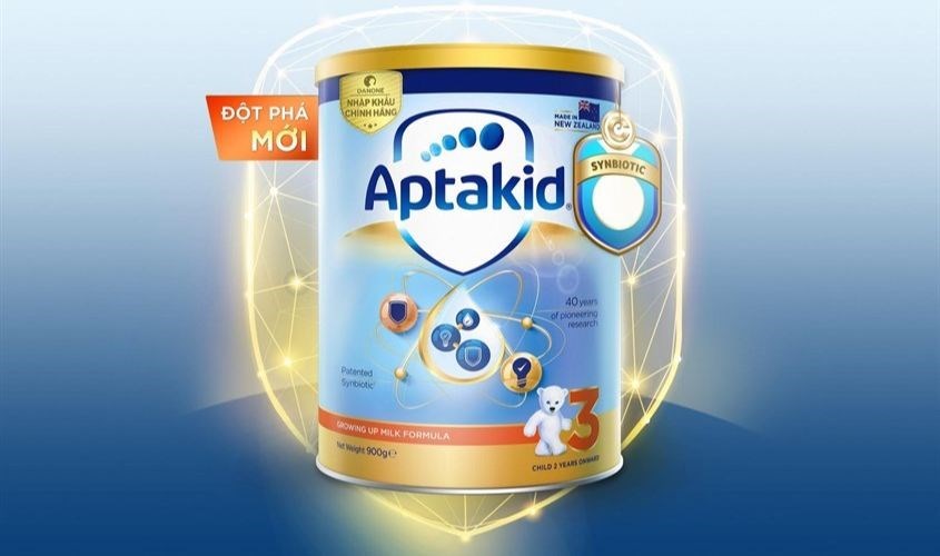 Sữa bột Aptakid Growing Up Milk Formula số 3 900g (trên 24 tháng)