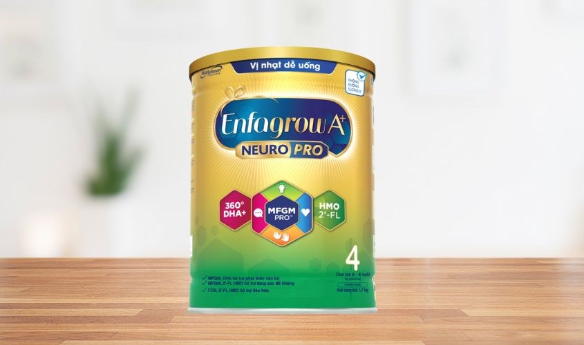Sữa bột Enfagrow A+ Neuropro số 4 vị nhạt dễ uống 1.7 kg (2 - 6 tuổi)