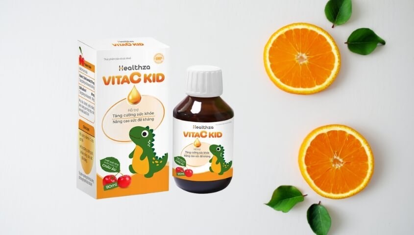 Siro Healthza VitaC Kid giúp tăng cường sức đề kháng 90 ml (từ 2 tuổi)