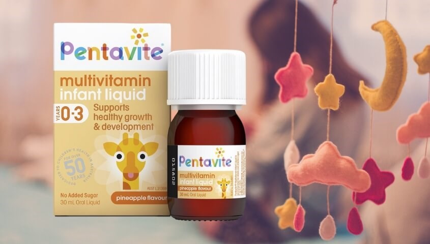 Vitamin tổng hợp cho bé Pentavite