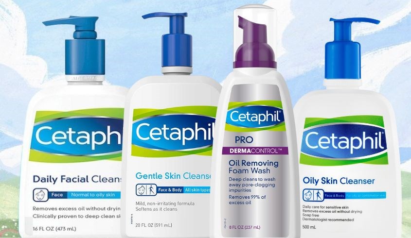 Các loại sữa rửa mặt Cetaphil