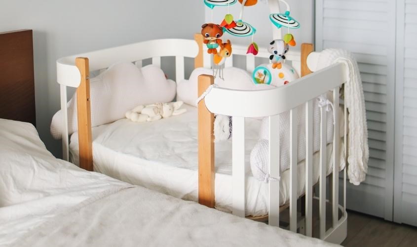 Giường nôi cho bé nằm ngủ thoải Giường nôi cho trẻ sơ sinh nằm thoải mái và ngủ ngon giấc