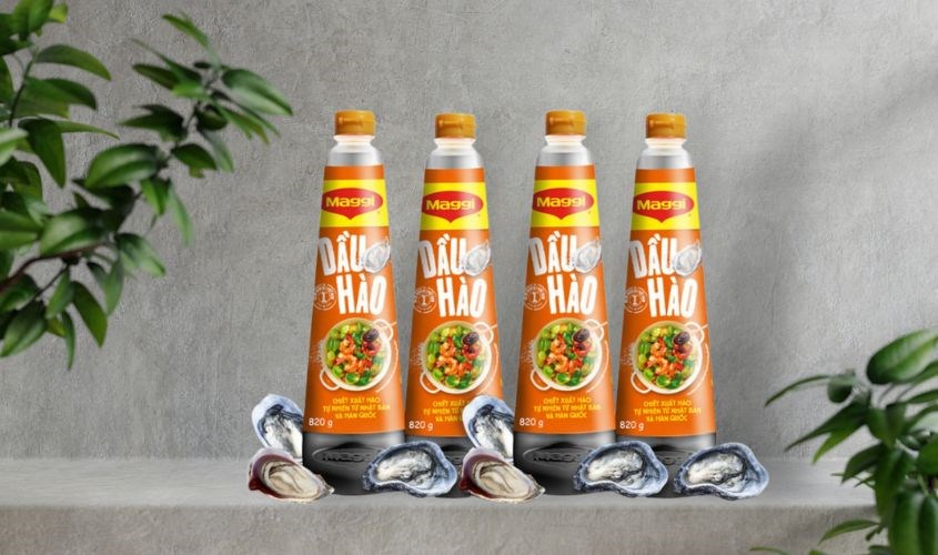 Dầu hào Maggi chai 350g