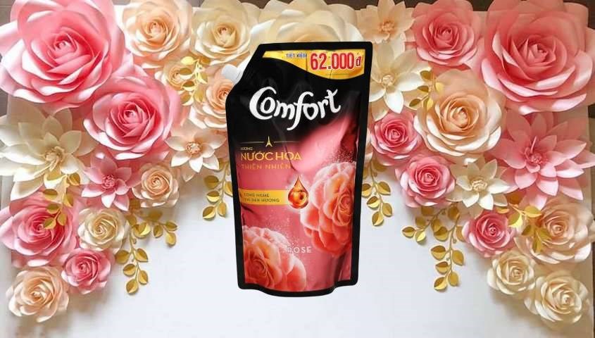 Nước xả Comfort nước hoa Rose