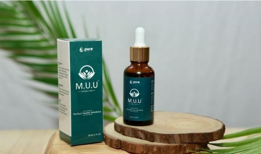 Dầu mù u M.U.U 30 ml làm dịu nhẹ da