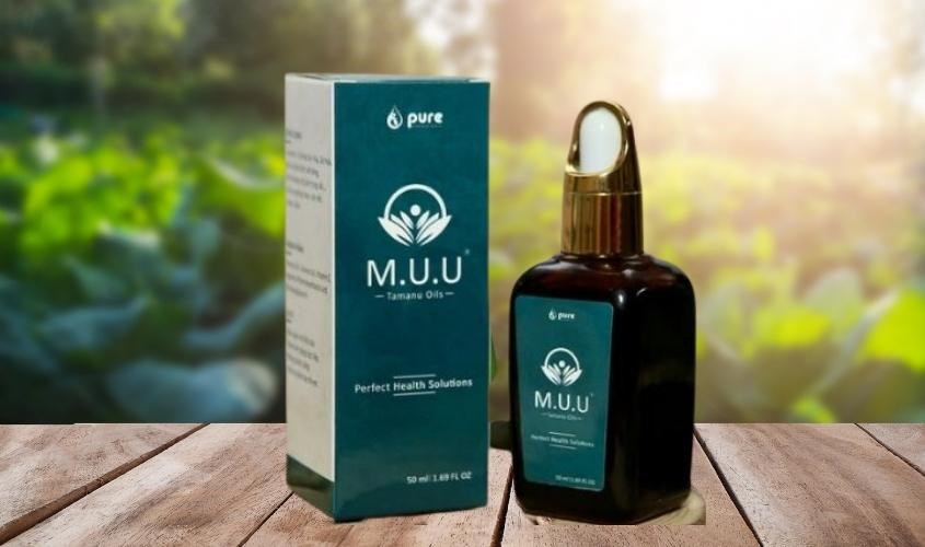 Dầu mù u M.U.U 50 ml giúp da khỏe mạnh