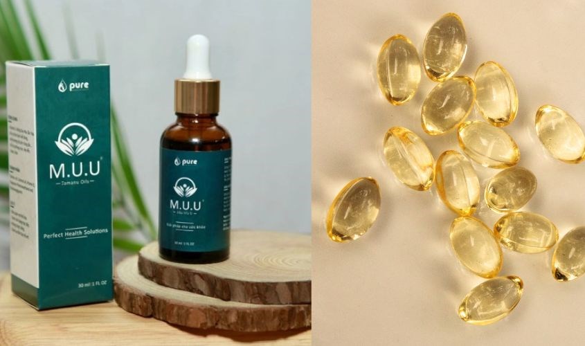 Dầu mù u có thể kết hợp được với vitamin E