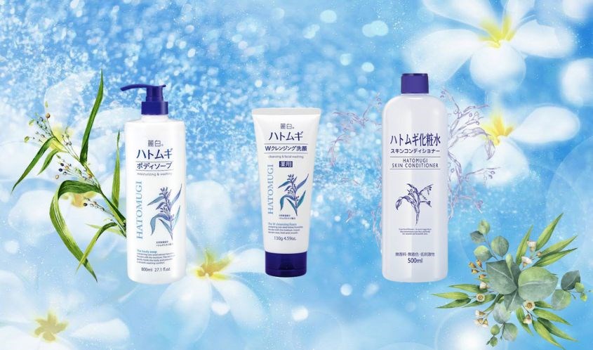 Hatomugi là thương hiệu mỹ phẩm nổi tiếng chuyên về chăm sóc da