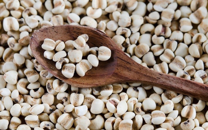 Hạt ý dĩ giàu vitamin và khoáng chất, giúp làm đẹp da một cách tự nhiên