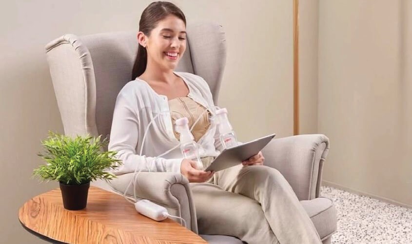 Máy hút sữa điện đôi Pigeon Go Mini