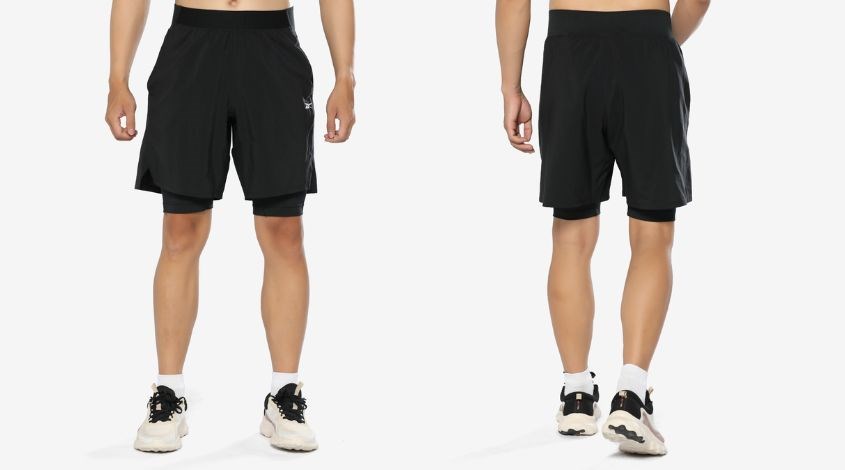 Quần Short 2 Trong 1 Tập Luyện Nam Reebok Epic Two-In-One GL3115