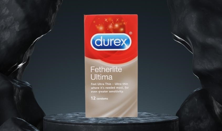 Hộp 12 cái bao cao su Durex Fetherlite Ultima 52 mm