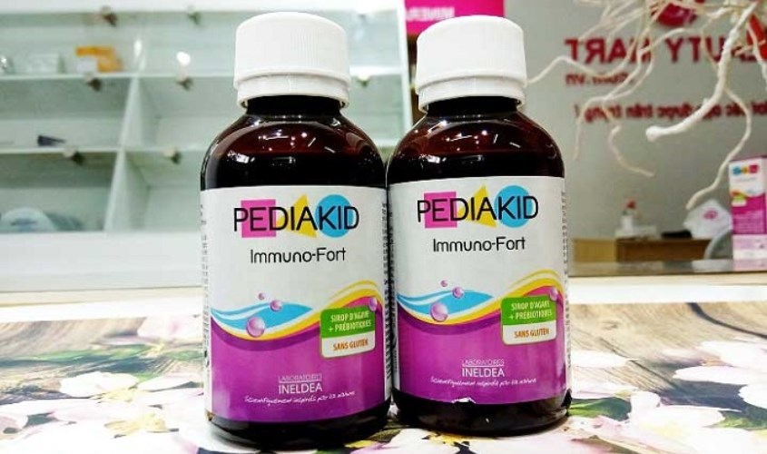 Siro Pediakid Immuno Fort hỗ trợ sức đề kháng 125 ml là sản phẩm của Pediakid