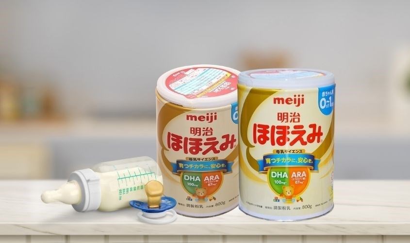 Sữa Meiji 0  1 nội địa nhật cho bé sơ sinh  KoJi Shop Chuẩn hàng Nhật
