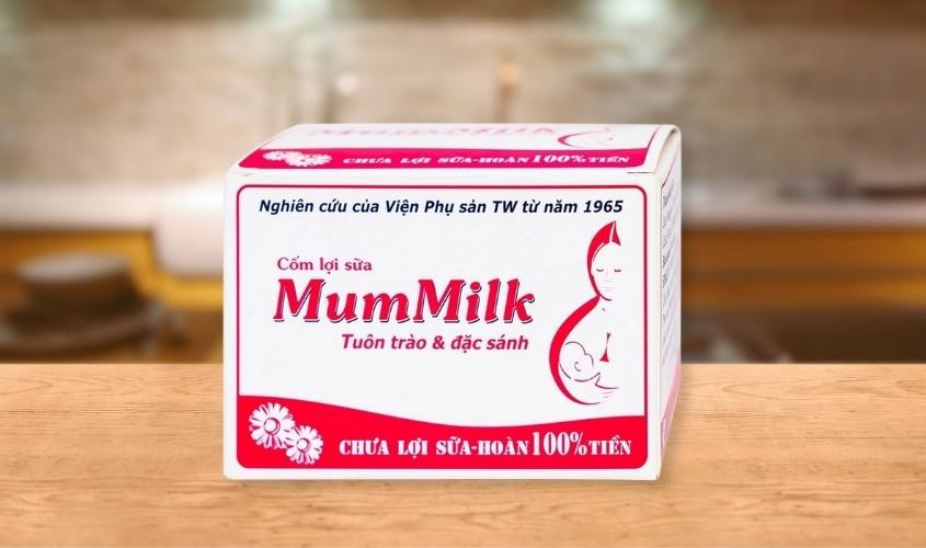 Các loại cốm lợi sữa Mummilk và công dụng chi tiết