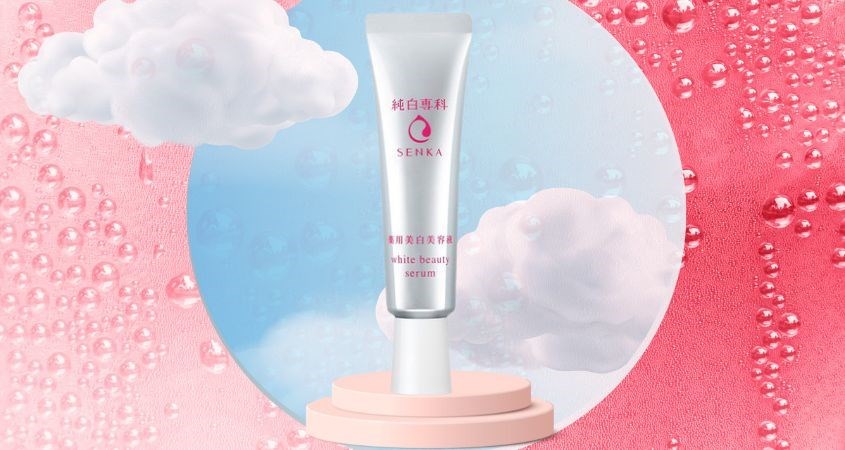 Serum dưỡng trắng da Shiseido Senka White Beauty Nhật Bản