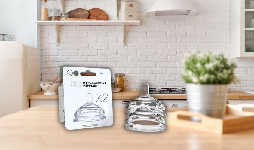 Kiểm tra núm ti Comotomo