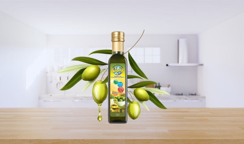 Dầu olive ăn dặm dành cho bé 6 tháng