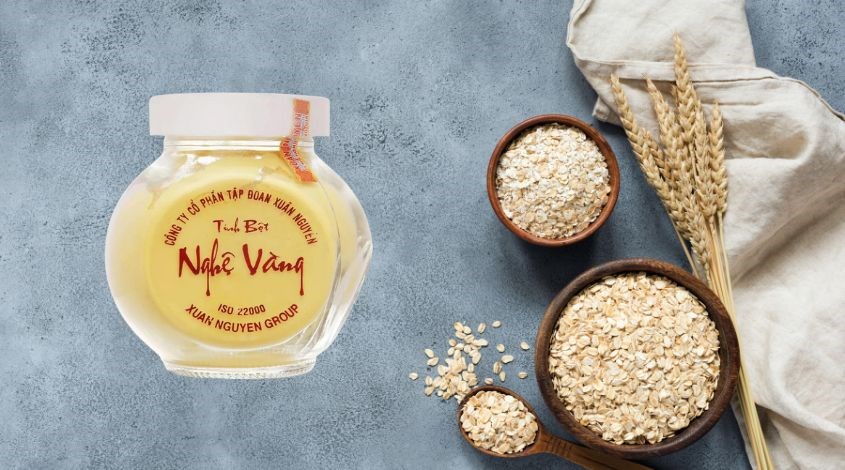 Tinh bột nghệ vàng Xuân Nguyên hũ 75g (từ 7 tuổi)