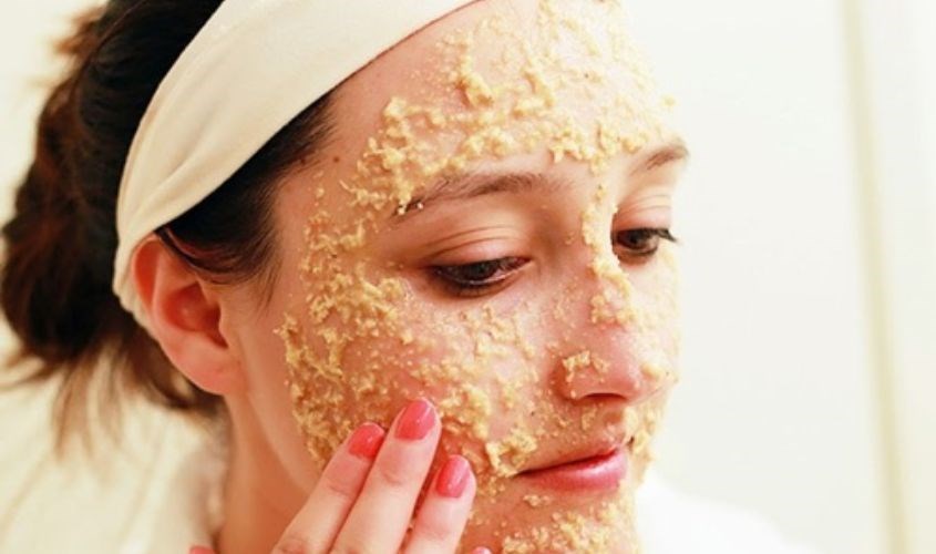Tẩy da chết bằng bột yến mạch hiệu quả