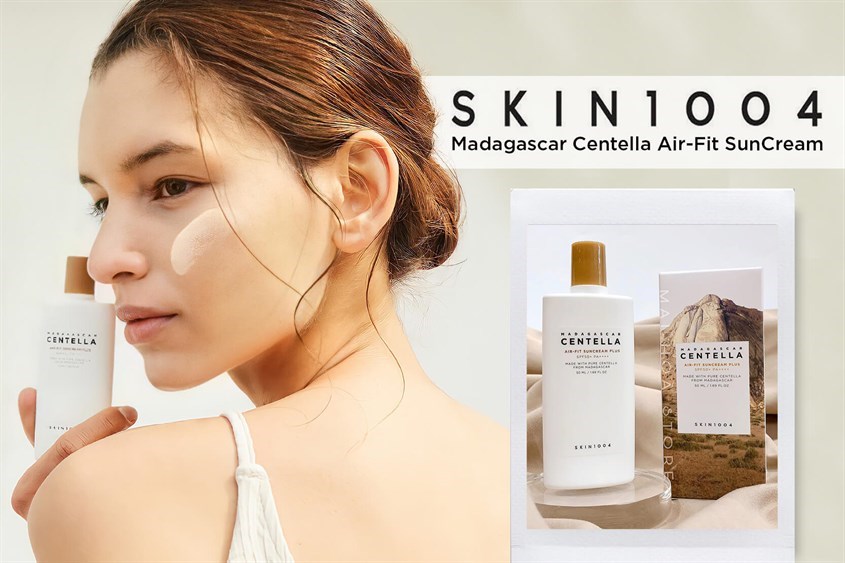 Kem chống nắng dưỡng trắng và chống lão hóa Skin1004 SPF 50+ PA++++ 50 ml