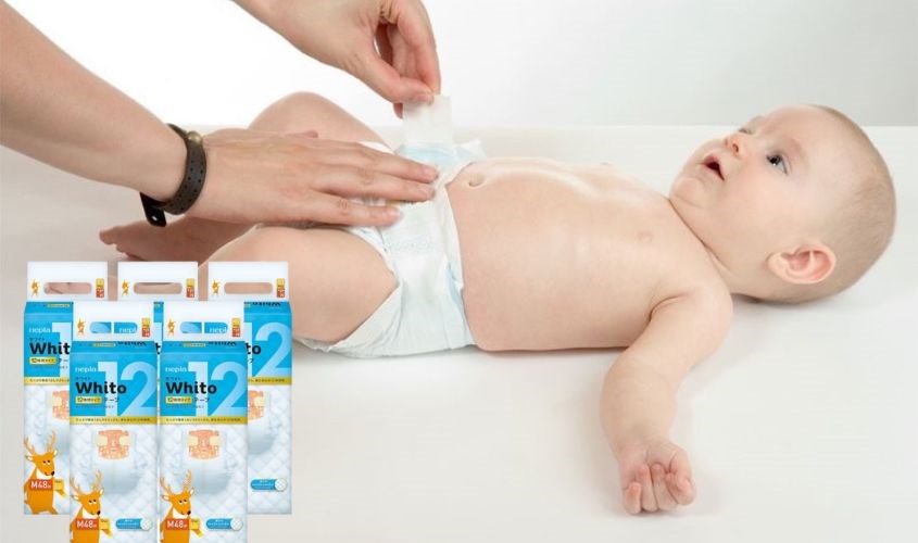 Bạn nhớ bảo quản tã ở nơi khô thoáng để tránh hư hỏng