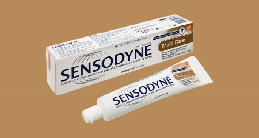 Kem đánh răng Sensodyne Multi Care hương bạc hà 100g