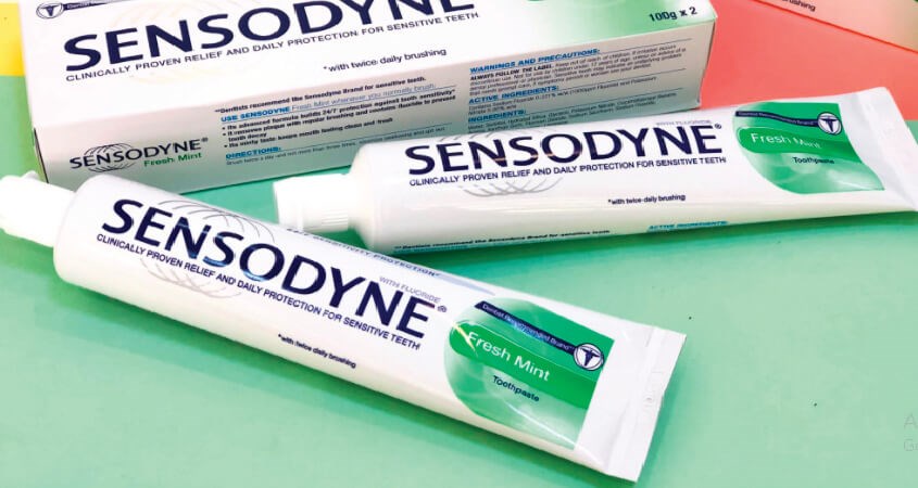 Kem đánh răng Sensodyne có bị làm giả không?
