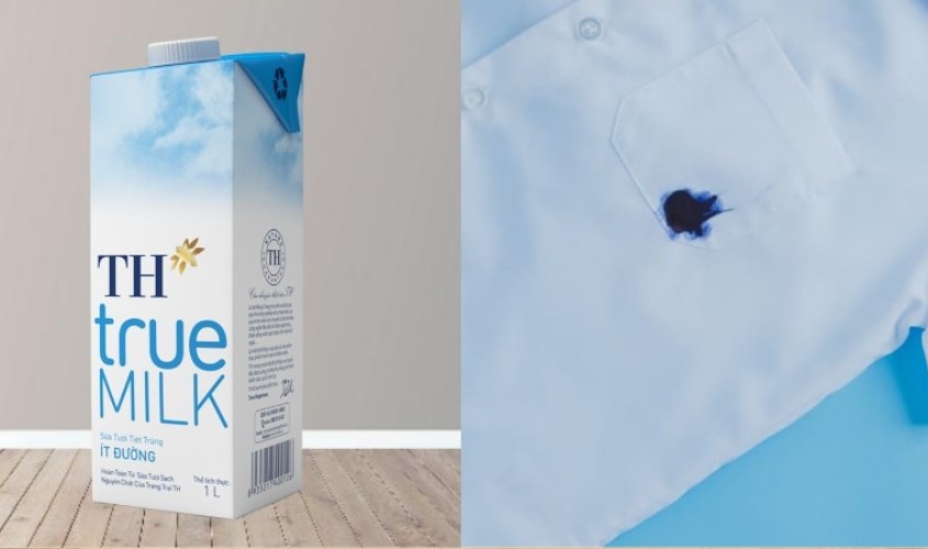 Sữa tươi TH true MILK ít đường 1 lít