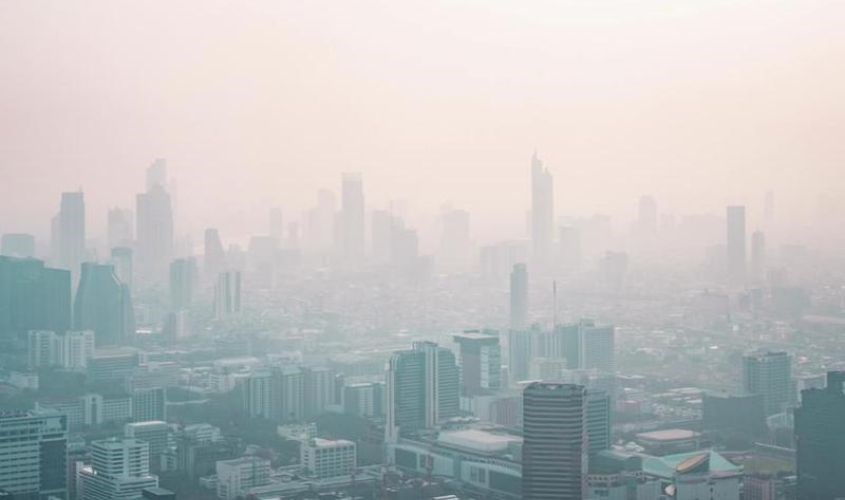 Bụi mịn là những phân tử bay lơ lửng trong không khí