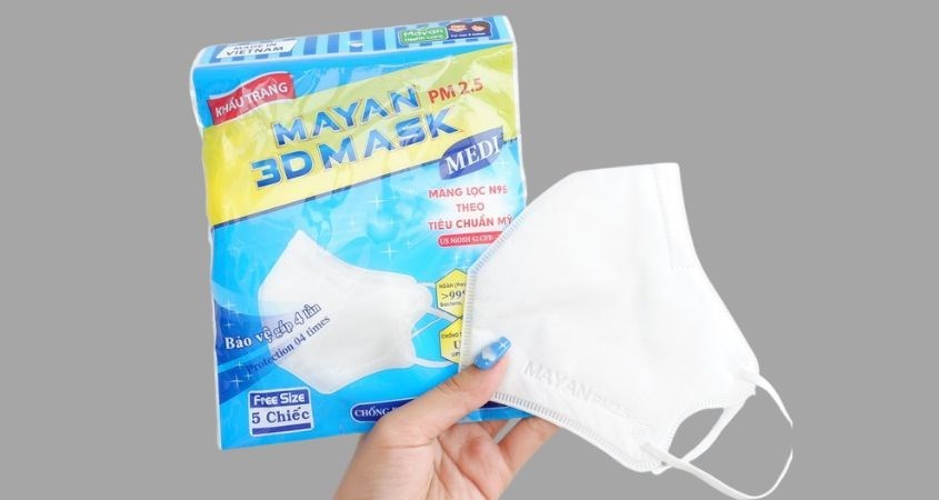 Khẩu trang Mayan 3D Mask PM 2.5