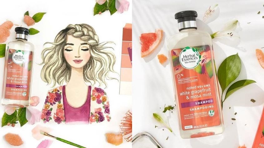 Dầu xả Herbal Essences Bưởi và Bạc Hà