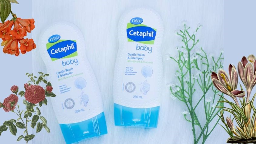 Thiết kế sữa tắm Cetaphil Baby độc đáo 