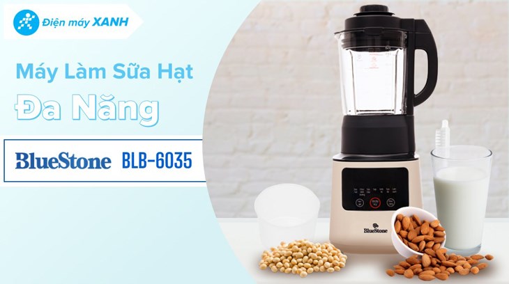 Máy làm sữa hạt đa năng BlueStone BLB-6035 được bán với giá 3.490.000 đồng (cập nhật vào tháng 05/2023, có thể thay đổi theo thời gian)