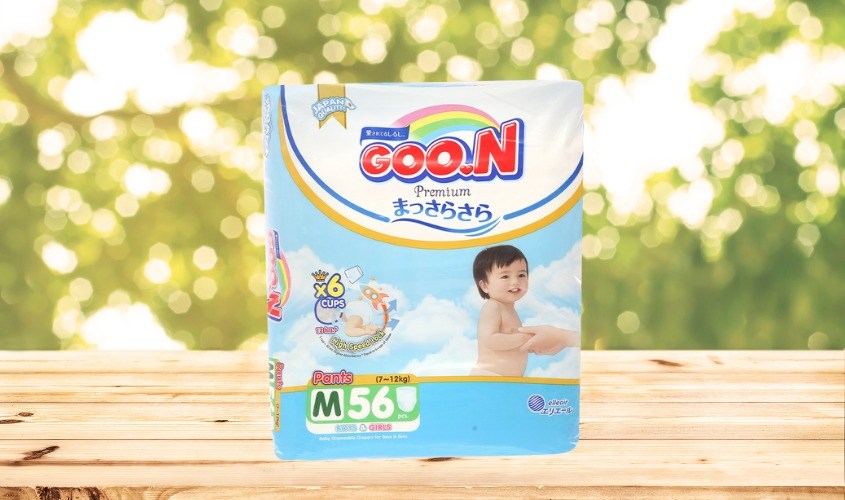 Tã quần GOO.N Premium size M 56 miếng (7 - 12 kg)