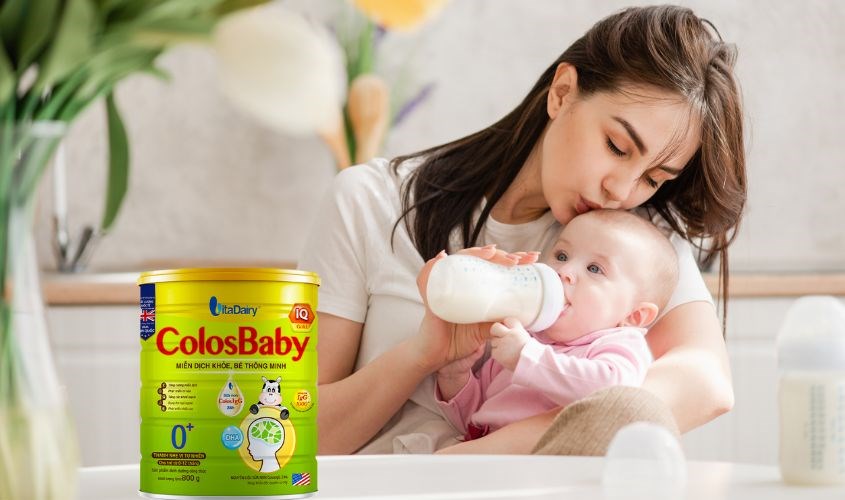 Sữa bột ColosBaby IQ Gold 0+ hương vani 800g (0 - 12 tháng)