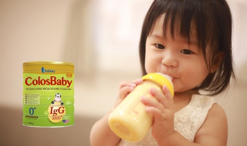 Mẹ có thể dùng sữa Colosbaby số 0 để làm thức ăn mỗi ngày cho bé