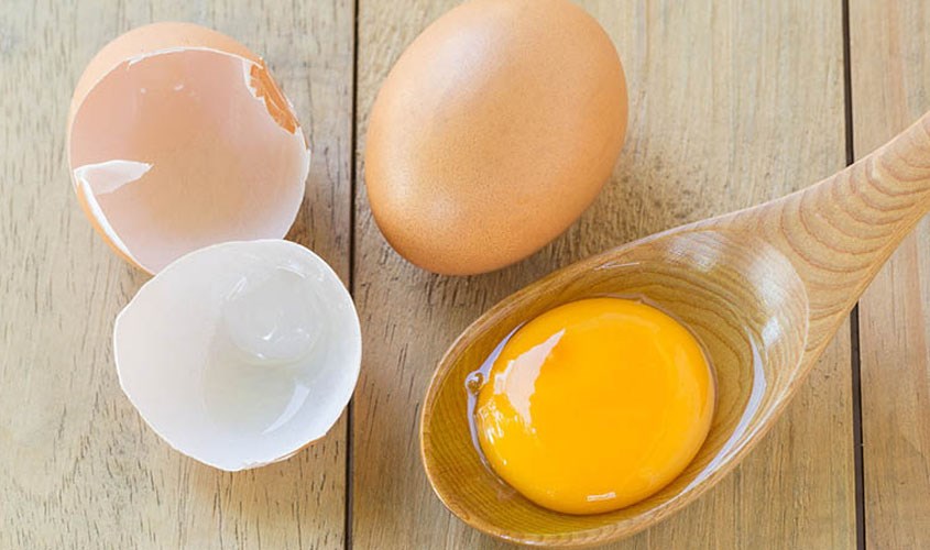 Lòng đỏ trứng có lượng vitamin D dồi dào không kém