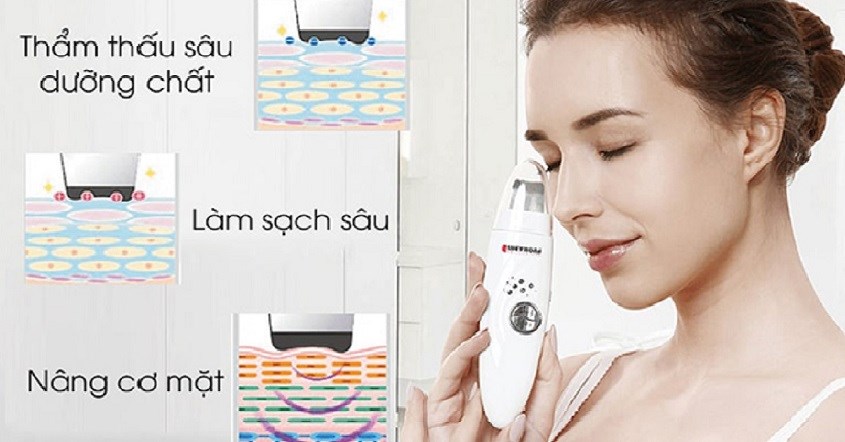 Máy tẩy tế bào chết và nâng cơ mặt Lifetrons UI-400