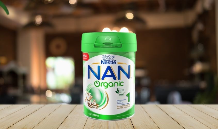 Sữa bột NAN Organic số 1 900g (0 - 6 tháng)