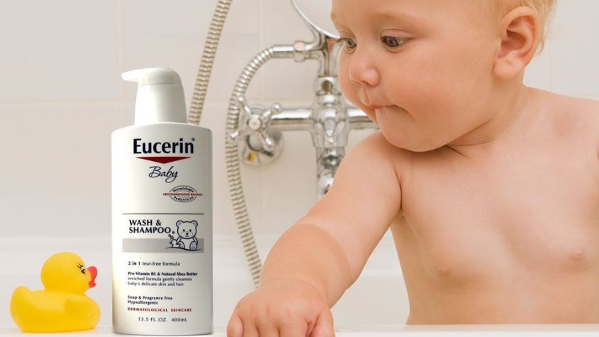 Sữa tắm gội dịu nhẹ cho bé Eucerin Baby Wash & Shampoo