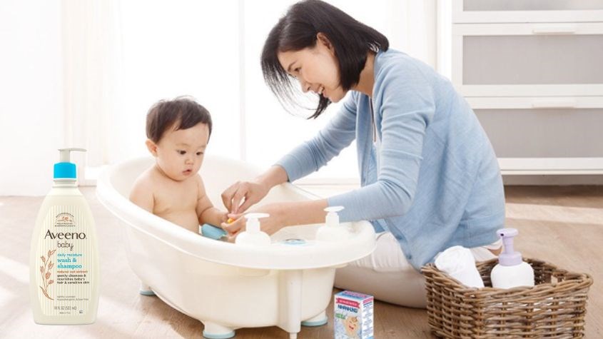 Sữa tắm gội toàn thân Aveeno baby