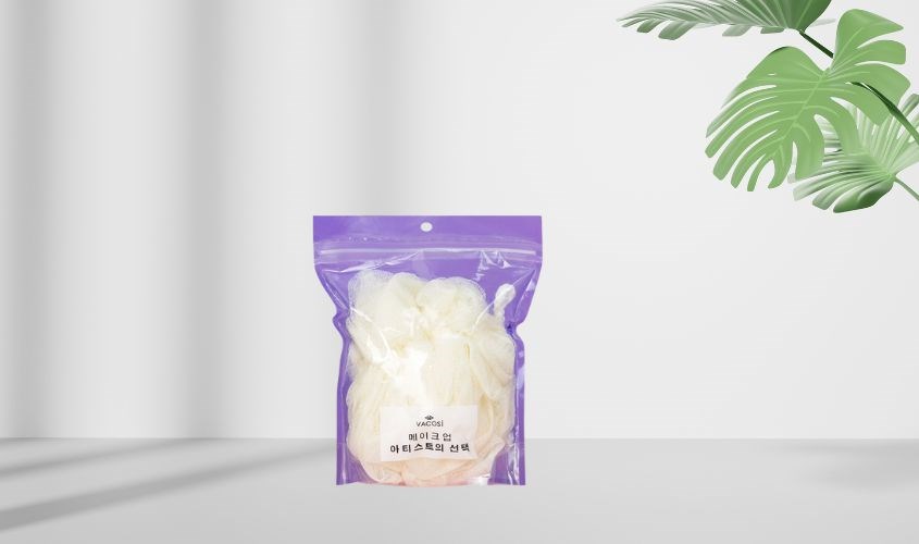 Bông tắm plastic tạo bọt Vacosi BP21